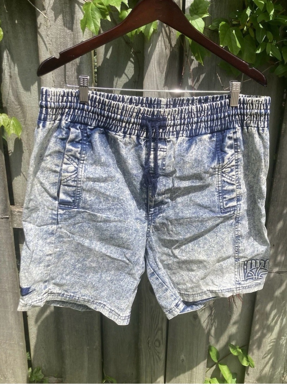 Vintage Nike Air Force Denim Style Shorts